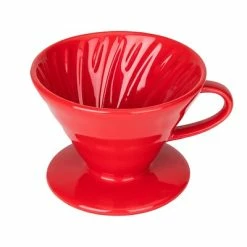 Cheapest 🧨 Coffee Makers & Espresso Machines Mind Reader 2-Cups Pourover Coffee Maker, Red (DRIP2-RED) ✔️