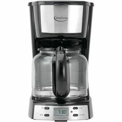 Buy 🛒 Coffee Makers Machines Brewers Betty Crocker 12 Cup Stainless Steel Coffee Maker (WACBC2809CB) 😍