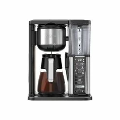 Outlet 😉 Coffee Makers & Espresso Machines Ninja 10-Cups Automatic Drip Coffee Maker, Black/Stainless Steel (CM401) 🎁