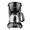 Best Sale 👍 Coffee Makers Machines Brewers Brentwood 4 Cups Automatic Coffee Maker, Black (TS-213BK) 💯