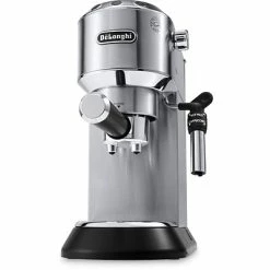 Promo 🥰 Espresso Machines DeLonghi Dedica Deluxe 15-Bar Pump Espresso Machine With Rapid Cappuccino System In Stainless Steel (EC685M) 🔥