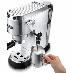 Promo 🥰 Espresso Machines DeLonghi Dedica Deluxe 15-Bar Pump Espresso Machine With Rapid Cappuccino System In Stainless Steel (EC685M) 🔥 -Coffee Makers Sales unnamed file 166