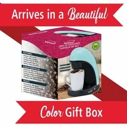 Cheap ✨ Coffee Makers Machines Brewers Brentwood Single-Serve Coffee Maker With Mug, Blue (TS-112BL) 🤩 -Coffee Makers Sales unnamed file 173