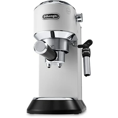 Budget ๐ Espresso/Cappuccino Machines DeLonghi Dedica Deluxe (EC685W) 15-Bar Pump Espresso Machine With Rapid Cappuccino System, White ๐ 1 Budget ๐ Espresso/Cappuccino Machines DeLonghi Dedica Deluxe (EC685W) 15-Bar Pump Espresso Machine With Rapid Cappuccino System, White ๐