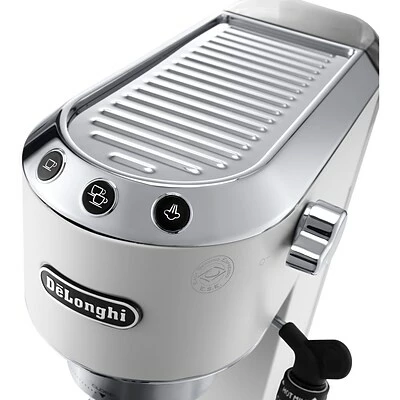 Budget ๐ Espresso/Cappuccino Machines DeLonghi Dedica Deluxe (EC685W) 15-Bar Pump Espresso Machine With Rapid Cappuccino System, White ๐ 5 Budget ๐ Espresso/Cappuccino Machines DeLonghi Dedica Deluxe (EC685W) 15-Bar Pump Espresso Machine With Rapid Cappuccino System, White ๐ - Image 5