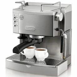Deals 💯 DeLonghi Coffee Makers Machines Brewers De'Longhi Automatic Coffee Maker, Gray/Silver (EC702) 🎁