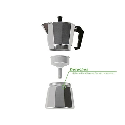Best Sale 🧨 Coffee Makers Machines Brewers Mind Reader 6 Cups Percolator Coffee Maker, Silver (CSTOVE-SIL) 🎉 2 Best Sale 🧨 Coffee Makers Machines Brewers Mind Reader 6 Cups Percolator Coffee Maker, Silver (CSTOVE-SIL) 🎉 - Image 2