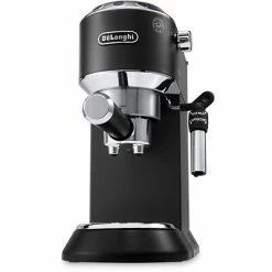 Hot Sale 🤩 Espresso Machines DeLonghi Dedica Deluxe (EC685BK) 15-Bar Pump Espresso Machine With Rapid Cappuccino System, Black ⌛