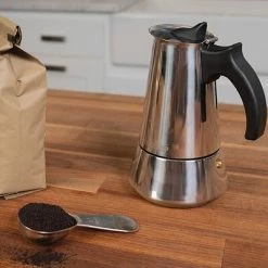 Cheapest ⭐ Coffee Makers Machines Brewers THE LONDON SIP 3-Cups Induction Stovetop Espresso Maker, Silver (EM3S) 😉 -Coffee Makers Sales unnamed file 269