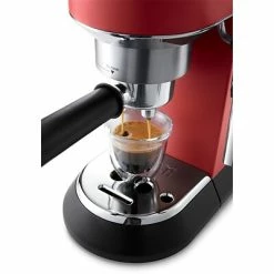 Best Pirce 👍 Espresso Machines DeLonghi Dedica Deluxe (EC685R) 15-Bar Pump Espresso Machine With Rapid Cappuccino System, Red ❤️ -Coffee Makers Sales unnamed file 312