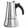 Flash Sale 😉 Coffee Makers Machines Brewers THE LONDON SIP 10-Cups Induction Stovetop Espresso Maker, Silver (EM10S) ⭐
