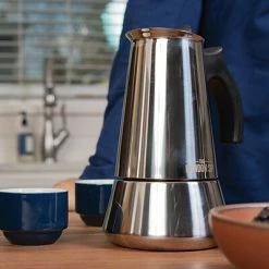 Flash Sale 🔔 Coffee Makers Machines Brewers THE LONDON SIP 6-Cups Induction Stovetop Espresso Maker, Silver (EM6S) 😍 -Coffee Makers Sales unnamed file 338