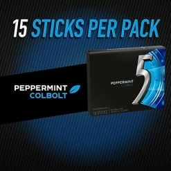Best reviews of 💯 Gum & Mints 5 GUM Peppermint Cobalt Sugar Free Chewing Gum, 15 Sticks (WMW51220) 💯 -Coffee Makers Sales unnamed file 347