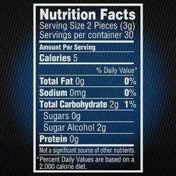 Best reviews of 💯 Gum & Mints 5 GUM Peppermint Cobalt Sugar Free Chewing Gum, 15 Sticks (WMW51220) 💯 -Coffee Makers Sales unnamed file 352