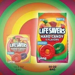 Best Sale 🤩 LifeSavers Gum & Mints LIFE SAVERS 5 Flavors Hard 🍬 Candy, Party Size, 50 Oz Bulk 🍬 Candy Bag (WMW28098) 🤩 -Coffee Makers Sales unnamed file 385