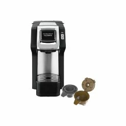 Cheap 👍 Coffee Makers Machines Brewers Hamilton Beach FlexBrewSingle Serve Coffee Maker, Black (49979) 🤩