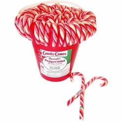 Coupon ❤️ Gum & Mints Spangler® Peppermint 🍬 Candy Canes, 60-piece Per Jar ⌛