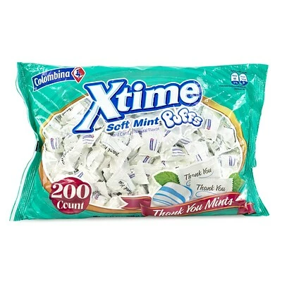 Brand new 🛒 Xtime Gum & Mints Colombina Thank You Peppermint Mints, 31.74 Oz., 200 Pieces/Pack (269-00015) 🔔 1 Brand new 🛒 Xtime Gum & Mints Colombina Thank You Peppermint Mints, 31.74 Oz., 200 Pieces/Pack (269-00015) 🔔