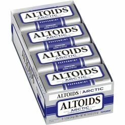 Best Pirce 🤩 Gum & Mints Altoids Sugar Free Peppermint Mints, 9.6 Oz., 8 Pieces/Pack, 8/Box (209-00488) ⌛