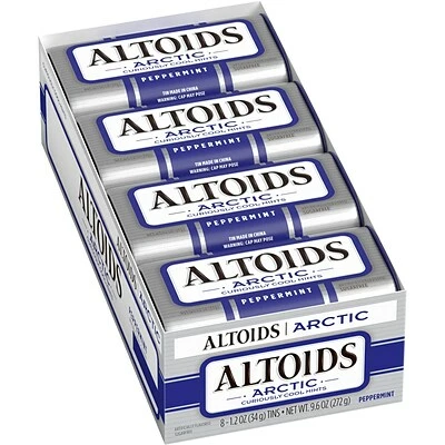 Best Pirce 🤩 Gum & Mints Altoids Sugar Free Peppermint Mints, 9.6 Oz., 8 Pieces/Pack, 8/Box (209-00488) ⌛ 1 Best Pirce 🤩 Gum & Mints Altoids Sugar Free Peppermint Mints, 9.6 Oz., 8 Pieces/Pack, 8/Box (209-00488) ⌛
