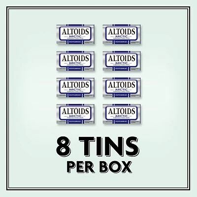 Best Pirce 🤩 Gum & Mints Altoids Sugar Free Peppermint Mints, 9.6 Oz., 8 Pieces/Pack, 8/Box (209-00488) ⌛ 2 Best Pirce 🤩 Gum & Mints Altoids Sugar Free Peppermint Mints, 9.6 Oz., 8 Pieces/Pack, 8/Box (209-00488) ⌛ - Image 2