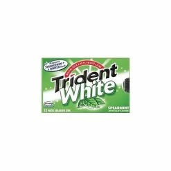 Flash Sale ✨ Gum & Mints Trident White Sugar Free White Spearmint Gum, 16 Pieces/Pack, 9/Box (AMC67610) 👍