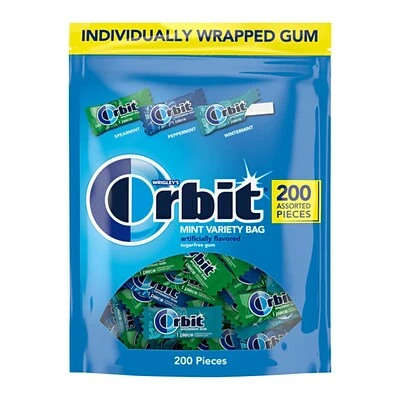 Cheapest ๐ฅฐ Gum & Mints Orbit Variety Bag Sugar Free Gum, Assorted Flavors, 13.4 Oz., 200 Pieces/Pack, 200/Pack (MMM27955) ๐ 2 Cheapest ๐ฅฐ Gum & Mints Orbit Variety Bag Sugar Free Gum, Assorted Flavors, 13.4 Oz., 200 Pieces/Pack, 200/Pack (MMM27955) ๐ - Image 2