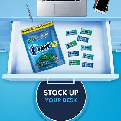 Cheapest ๐ฅฐ Gum & Mints Orbit Variety Bag Sugar Free Gum, Assorted Flavors, 13.4 Oz., 200 Pieces/Pack, 200/Pack (MMM27955) ๐ 5 Cheapest ๐ฅฐ Gum & Mints Orbit Variety Bag Sugar Free Gum, Assorted Flavors, 13.4 Oz., 200 Pieces/Pack, 200/Pack (MMM27955) ๐ - Image 5