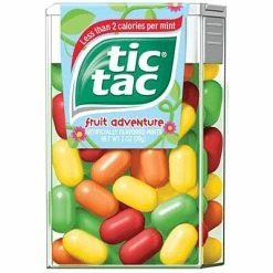 Best deal ⭐ Gum & Mints Tic Tac Fruit Adventure Mints, 2 Oz., 60 Pieces/Pack, 12/Box (241-00014) 🌟