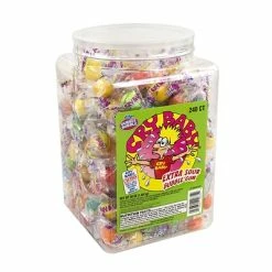New ๐ Gum & Mints Cry Baby Extra Sour Bubble Gum Gum, 240 Pieces/Pack, 240/Tub (291-00005) ๐