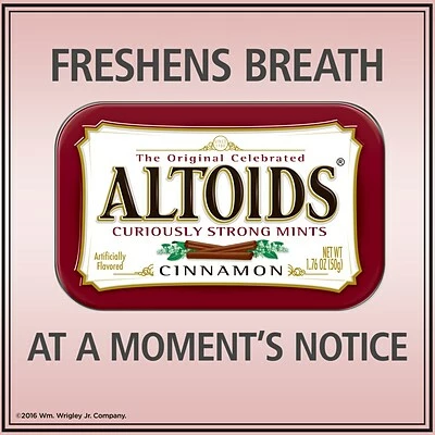 Wholesale โ Gum & Mints Altoids Sugar Free Cinnamon Mints, 21.12 Oz., 12/Pack (209-00484) ๐ 6 Wholesale โ Gum & Mints Altoids Sugar Free Cinnamon Mints, 21.12 Oz., 12/Pack (209-00484) ๐ - Image 6
