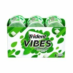 Brand new 😀 Gum & Mints Trident Vibes Sugar Free Spearmint Rush Gum, 16 Oz., 40 Pieces/Pack, 6/Pack (304-00082) 💯 -Coffee Makers Sales unnamed file 523