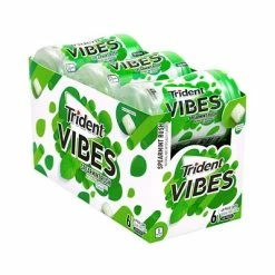 Brand new 😀 Gum & Mints Trident Vibes Sugar Free Spearmint Rush Gum, 16 Oz., 40 Pieces/Pack, 6/Pack (304-00082) 💯 -Coffee Makers Sales unnamed file 524