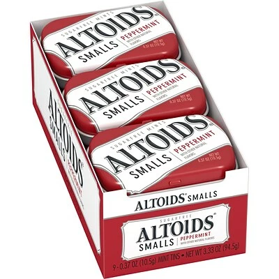 Discount 🎉 Gum & Mints Altoids Smalls Sugar Free Peppermint Mints, 3.33 Oz., 9/Pack (209-00486) 🧨 1 Discount 🎉 Gum & Mints Altoids Smalls Sugar Free Peppermint Mints, 3.33 Oz., 9/Pack (209-00486) 🧨