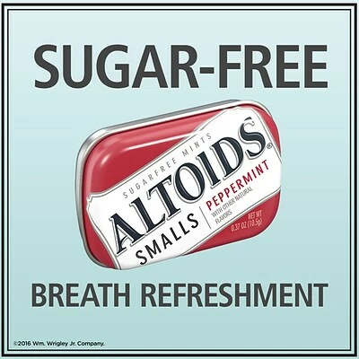Discount 🎉 Gum & Mints Altoids Smalls Sugar Free Peppermint Mints, 3.33 Oz., 9/Pack (209-00486) 🧨 3 Discount 🎉 Gum & Mints Altoids Smalls Sugar Free Peppermint Mints, 3.33 Oz., 9/Pack (209-00486) 🧨 - Image 3