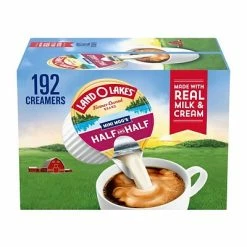 Top 10 ⭐ Creamers Land O'Lakes Mini-Moo's Half And Half Liquid Creamer, 0.28 Oz., 192/Carton (ORG100718) 😍