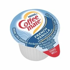 Promo ❤️ Creamers Coffee Mate French Vanilla Dairy Free Liquid Creamer, 0.38 Oz., 180/Box (NES18001) 😉 -Coffee Makers Sales unnamed file 622