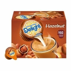Best Sale ๐ฏ Creamers International Delight Hazelnut Liquid Creamer, 0.44 Oz., 192/Carton (WWI101522) ๐