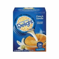 Cheapest ❤️ Creamers International Delight French Vanilla Dairy Free Liquid Creamer, 0.44 Oz., 24/Box (WWI100681) 🛒 -Coffee Makers Sales unnamed file 657