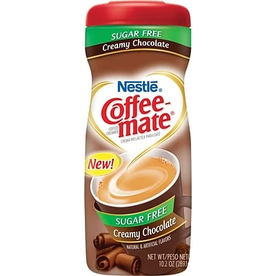 Hot Sale ⌛ Coffee Mate Creamers Nestle® Coffee-mate® Coffee Creamer, Sugar-Free Creamy Chocolate, 10.2 Oz Powder Creamer, 1 Canister 🔔 1 Hot Sale ⌛ Coffee Mate Creamers Nestle® Coffee-mate® Coffee Creamer, Sugar-Free Creamy Chocolate, 10.2 Oz Powder Creamer, 1 Canister 🔔