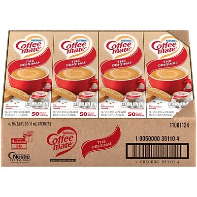 Discount โญ Creamers Coffee Mate Singles Original, 50 Count, 4/Pack (283-00008) ๐ 2 Discount โญ Creamers Coffee Mate Singles Original, 50 Count, 4/Pack (283-00008) ๐ - Image 2
