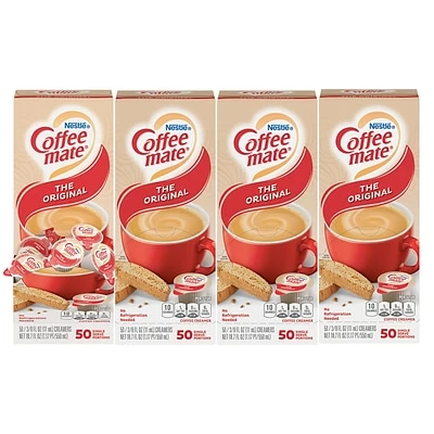 Discount โญ Creamers Coffee Mate Singles Original, 50 Count, 4/Pack (283-00008) ๐ 3 Discount โญ Creamers Coffee Mate Singles Original, 50 Count, 4/Pack (283-00008) ๐ - Image 3