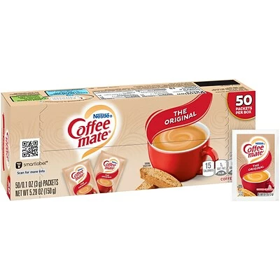 Outlet ๐ Creamers Coffee Mate Original Powdered Creamer, 0.1 Oz., 1000/Carton (NES30033) ๐ 2 Outlet ๐ Creamers Coffee Mate Original Powdered Creamer, 0.1 Oz., 1000/Carton (NES30033) ๐ - Image 2
