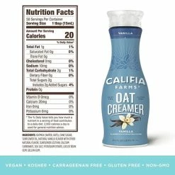 Best reviews of 🌟 Creamers Califia Farms Vanilla Oat Creamer, 25.4 Oz, 2PK ⌛ -Coffee Makers Sales unnamed file 735