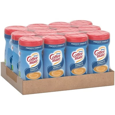 Top 10 ๐ Creamers Coffee Mate French Vanilla Powdered Creamer, 11 Oz., 12/Carton (NES35775) ๐ 1 Top 10 ๐ Creamers Coffee Mate French Vanilla Powdered Creamer, 11 Oz., 12/Carton (NES35775) ๐