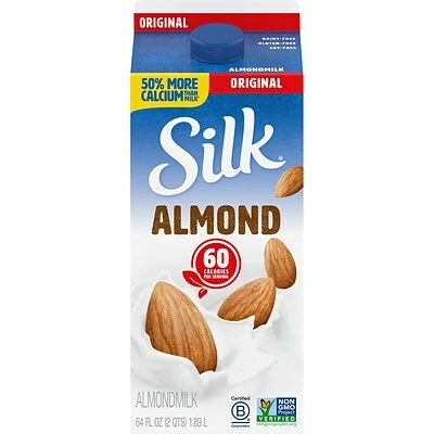 Coupon ❤️ Silk Pure Original Extended Shelf Life Almond Milk, 64 Oz, 3 Pack (307-00352) 🥰 4 Coupon ❤️ Silk Pure Original Extended Shelf Life Almond Milk, 64 Oz, 3 Pack (307-00352) 🥰 - Image 4