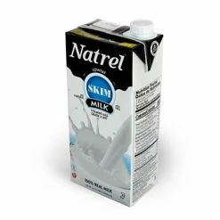 Buy 🌟 Natrel Skim Milk, 32 Oz., 12/Carton (PAU93047) 💯