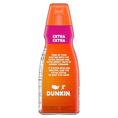 Hot Sale ๐ Creamers Dunkin' Extra Extra Coffee Creamer, 32 Oz, 2PK ๐ฅ 3 Hot Sale ๐ Creamers Dunkin' Extra Extra Coffee Creamer, 32 Oz, 2PK ๐ฅ - Image 3
