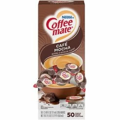 Wholesale ๐ฅฐ Creamers Coffee Mate Cafรฉ Mocha Liquid Creamer, 0.38 Oz., 50/Box (NES35115) ๐ฅ