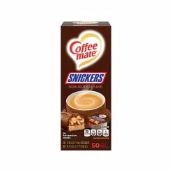 Best deal ๐ฅ Coffee Mate Creamers Coffee-mate Snickers Liquid Creamer, 0.37 Oz., 50/Box (61425) ๐ฏ